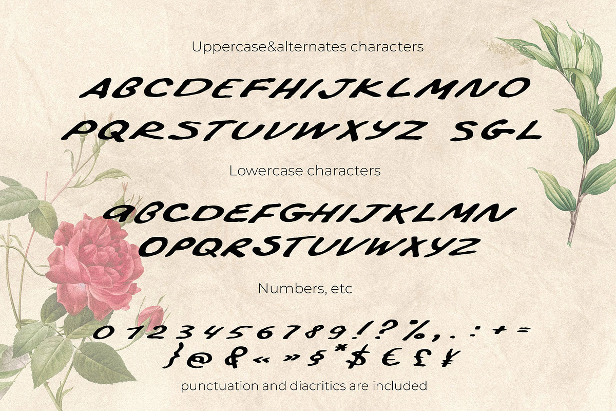 Old Poster handwritten retro font, a Handwritten Font by TD fonts (Photo 6 of 10)