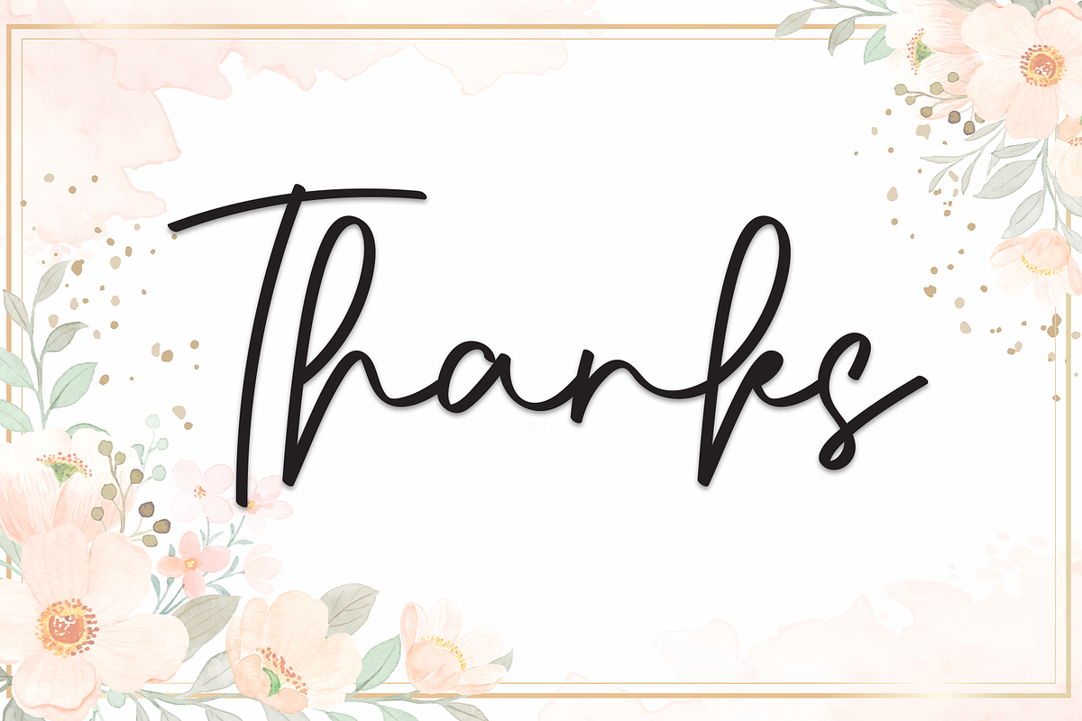 Hailey | Script Font, a Handwritten Font by Scratchones (Photo 9 of 9)