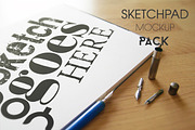 Sketchpad Mockup Pack, a Print Template by LuisFaus (Thumbnail 8 of 10)