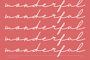 Andalusia a Beautiful Script Font, a Script Font by Lettertype Studio (Thumbnail 9 of 19)