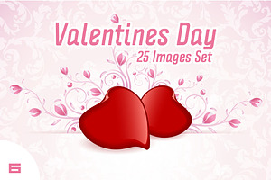 Set of Valentine's Day Images