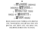 Xylver - Blackletter Font, a Blackletter Font by Inviline.co (Thumbnail 4 of 14)