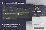 PSD Office Room Company Logo Mockup, a Product Mockup by Ayy (Thumbnail 2 of 23)