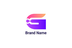 Letter G Logo Abstract Technology, a Branding & Logo Template by Design Store