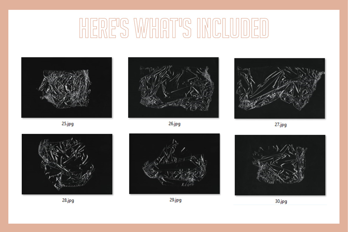 Wrinkled Plastic Overlays, a Texture Graphic by Feather & Sage Design (Photo 10 of 10)