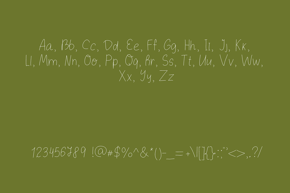 Ice matcha font bundle 6 in 1, a Handwritten Font by Ashiya Pixel (Photo 12 of 16)