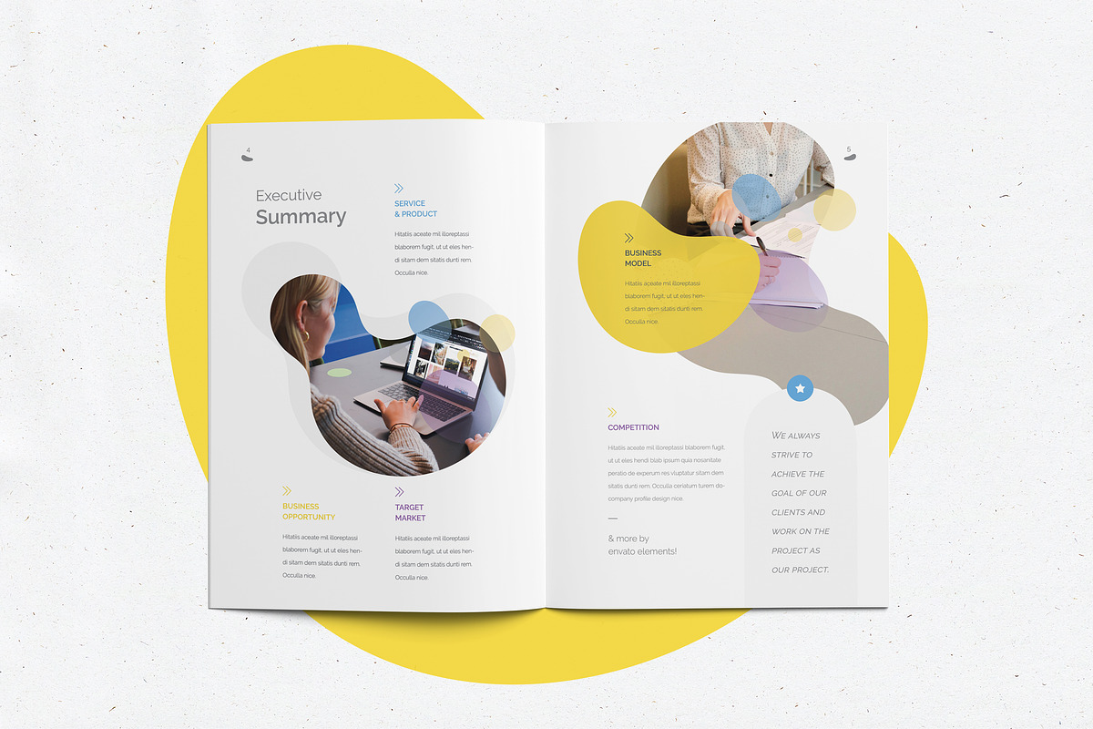 Company Profile, a Brochure Template by WOWPro (Photo 4 of 10)