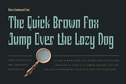 Koondim – Retro Condensed Font, a Sans Serif Font by twinstd (Thumbnail 3 of 12)