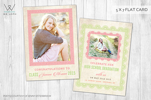 Senior Announcement Graduation card