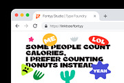 Qinky - Bold Display Font, a Sans Serif Font by NazmulsDesign (Thumbnail 11 of 26)