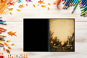 Sacred Pagan Journal Pages, a Background Graphic by LA Design (Thumbnail 8 of 9)