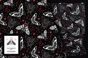 Halloween moths, a Decorative Illustration by OlgaSoi007 (Thumbnail 6 of 7)