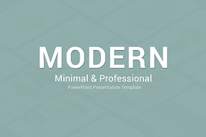 Modern Minimal PowerPoint Template