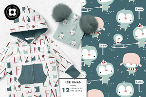 Ice Christmas Pattern Collection