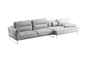 Corner Sofa Habia By Gorini