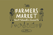 Farmers Market, a Handwritten Font by AnkaDrozd (Thumbnail 1 of 10)