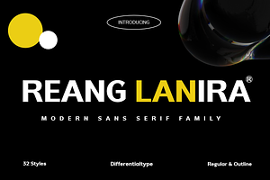 Reang Lanira - Modern Sans Serif