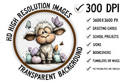 Whimsical Easter Clipart Bundle, an Illustration by Craft Nest (Thumbnail 2 of 11)