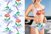 Swan Romance — Seamless Pattern, a Pattern Graphic by Designnina Shop (Thumbnail 4 of 13)