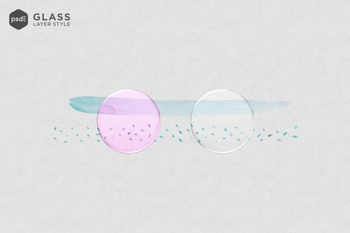 Clear Glass · Photoshop Layer Style, a Layer Style Add-On by PSDchat (Photo 5 of 6)