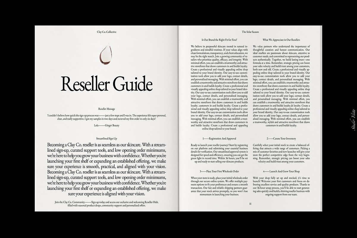 Product Brand Catalog Template⸻Clay, a Magazine Template by Studio Viita (Photo 7 of 11)
