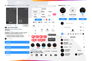 Instagram Icons Bundle, a Social Media Template by karnofff (Thumbnail 3 of 14)