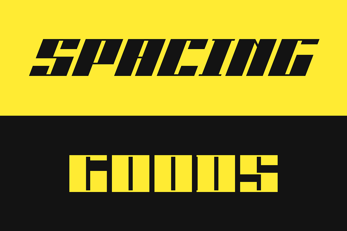 JUBY Font Family preview 3
