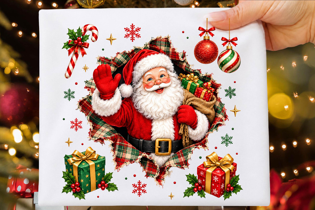 Santa Claus PNG, a Seasonal Illustration by fashionaddict (Photo 2 of 5)