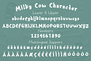Milky Cow Display Font, a Font by Wellscript Studio (Thumbnail 9 of 9)