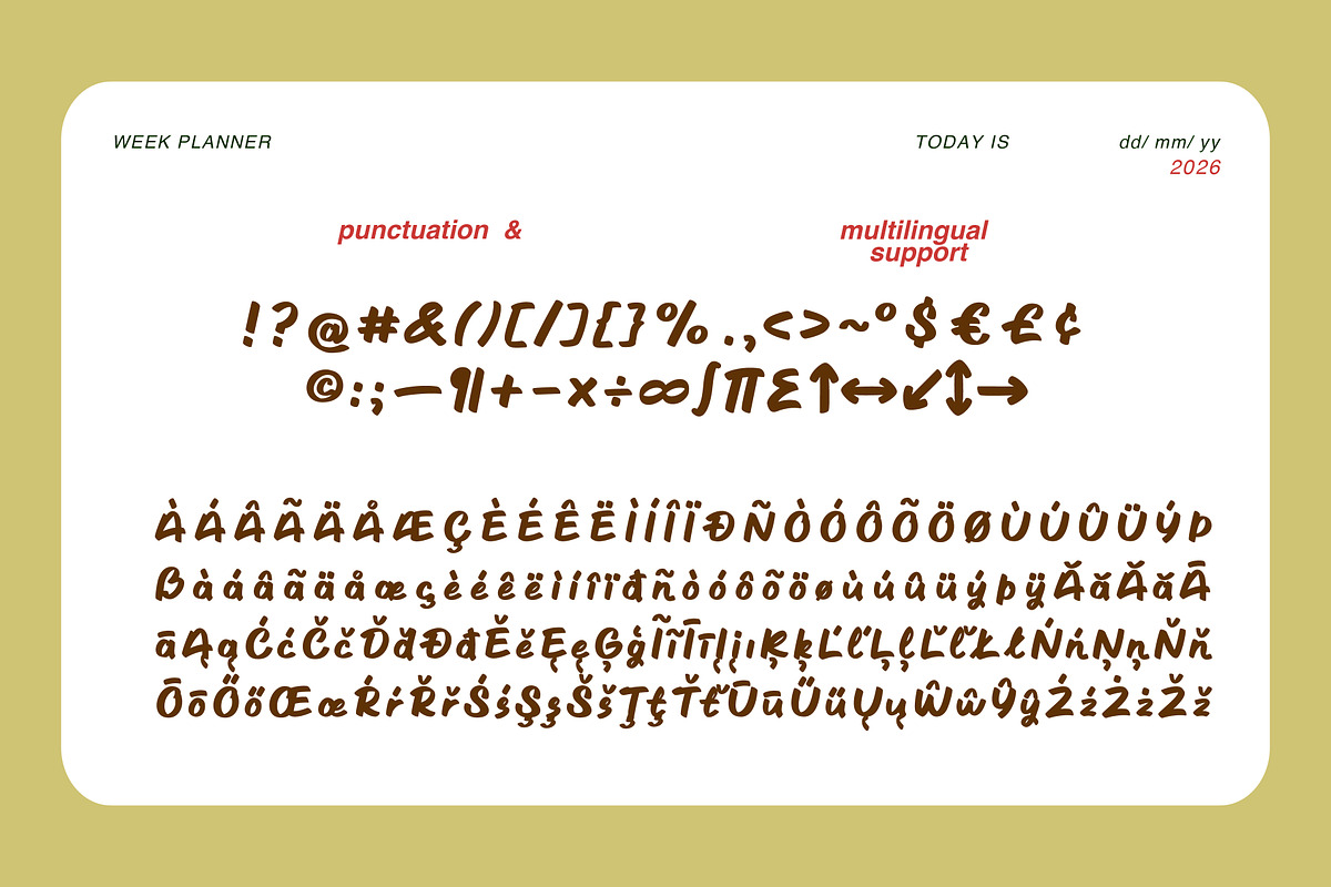 Mira Notes, a Handwritten Font by RanRan & Co. (Photo 12 of 12)