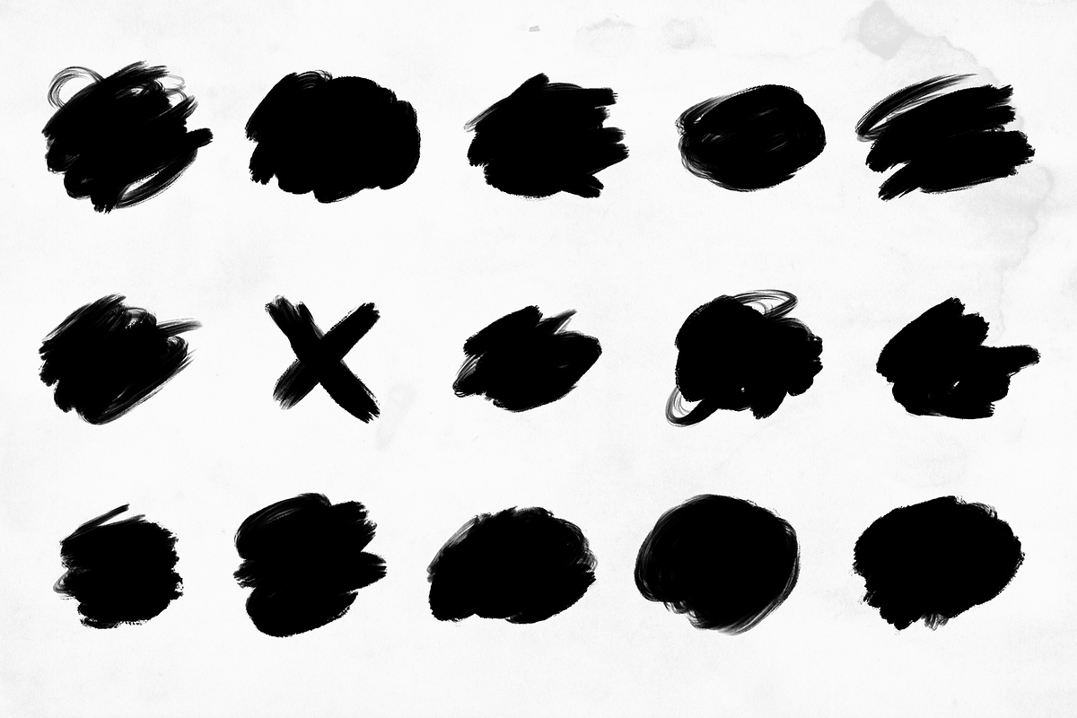 Hand Painted Masks, a Texture Graphic by Defects