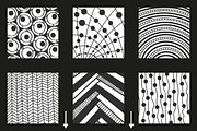 Set of zentangle patterns, a Pattern Graphic by ekmelica (Thumbnail 2 of 6)