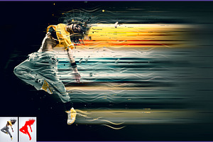 Run Motion Effect Photoshop Action