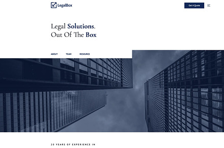 LegalBox | Webflow template, a Websites & App Template by EricLlouquet