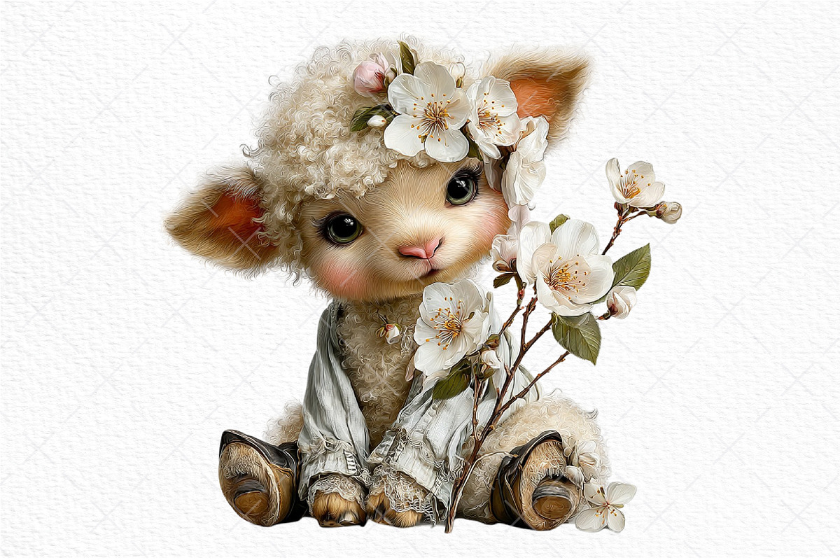 Whimsical Easter Clipart Png, an Illustration by Craft Nest (Photo 10 of 11)