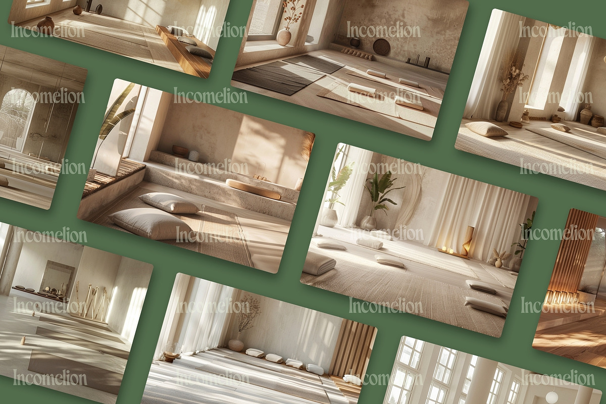 60 Yoga & Meditation Interior Rooms, a Health & Medical Photo by Incomelion (Photo 5 of 6)