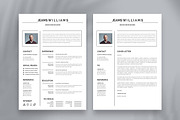 Professional Resume CV Template, a Resume Template by Blackcloud_Creations (Thumbnail 7 of 8)