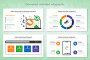 Digital Marketing Infographic, a Presentation Template by Mighty-Slide (Thumbnail 7 of 8)