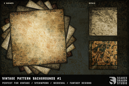 Vintage Pattern Backgrounds #1