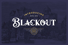 Blackout Typeface