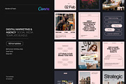 Marketing Agency Instagram Template, a Social Media Template by Wolf Theory Studio (Thumbnail 2 of 10)