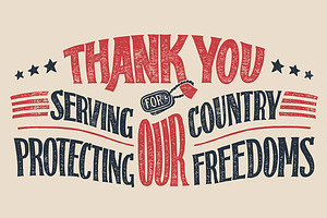Thank You Veterans Sign