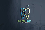 Dental Care Logo | Tooth logo vector, a Branding & Logo Template by Master Design (Thumbnail 2 of 3)
