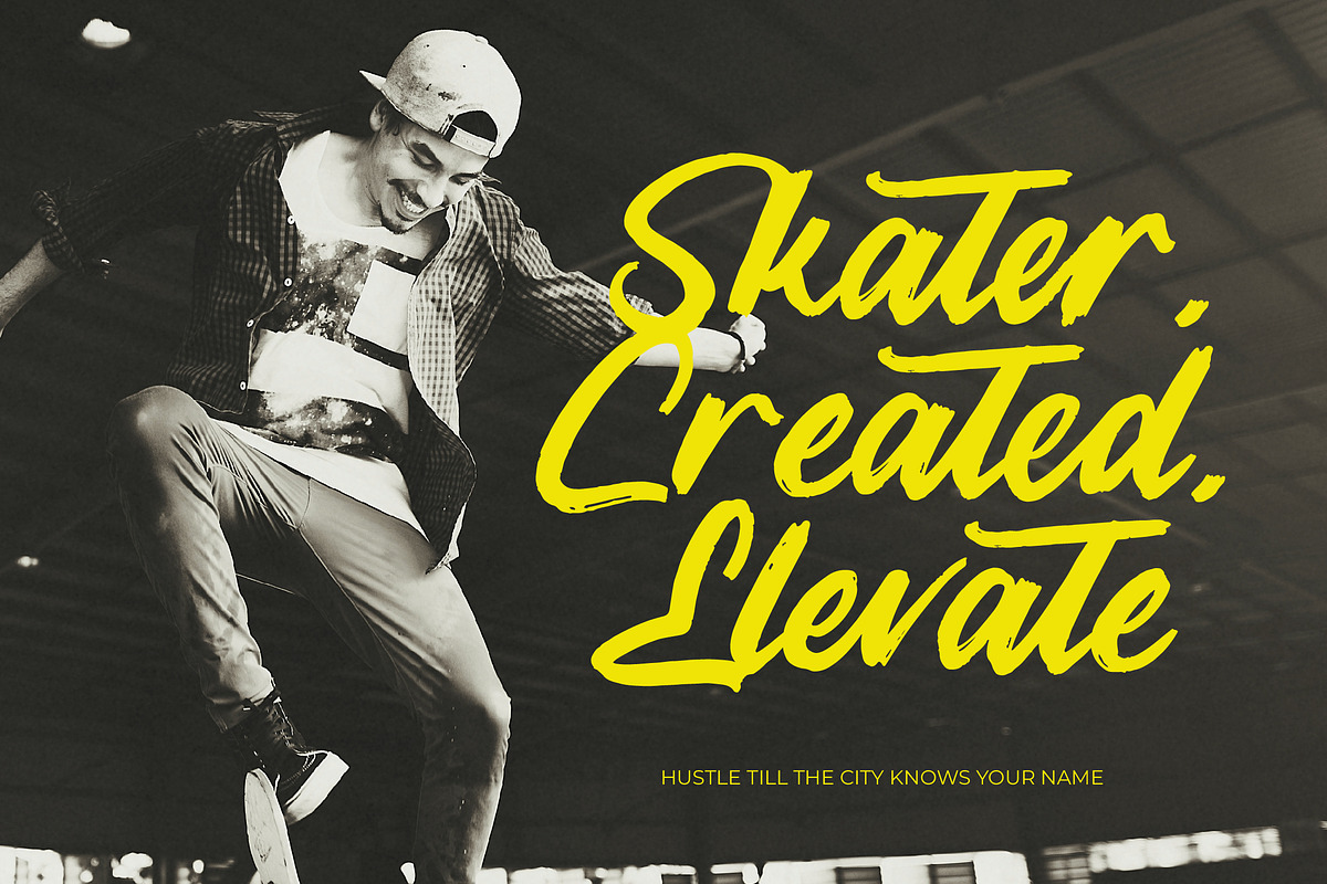Highlag Theflora Modern Brush Font, a Script Font by Letterena Studios Script (Photo 4 of 15)