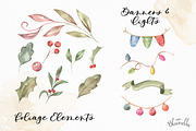 Watercolour Gingerbread Clipart Set, a Decorative Illustration by Bloomella (Thumbnail 4 of 10)