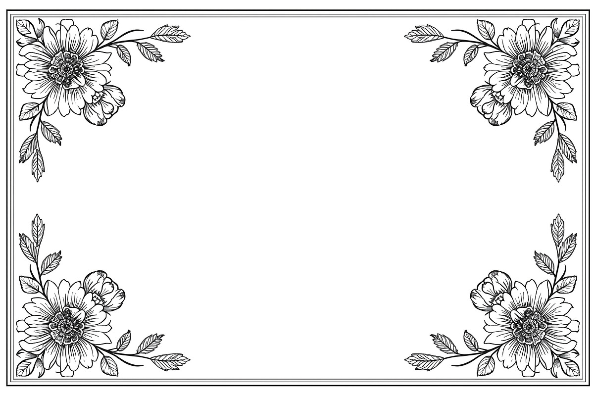 Laser Cut Floral Bundle, an Illustration by hafijul (Photo 9 of 9)