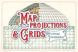 Vintage Maps And Grids