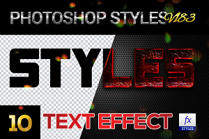 10 Creative Photoshop Styles V183