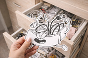 Funny Everyday Chores Doodles, an Illustration by Anastasiya Klempach (Thumbnail 3 of 10)