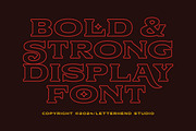 Marona Grande Display, a Slab Serif Font by Letterhend Studio (Thumbnail 6 of 8)